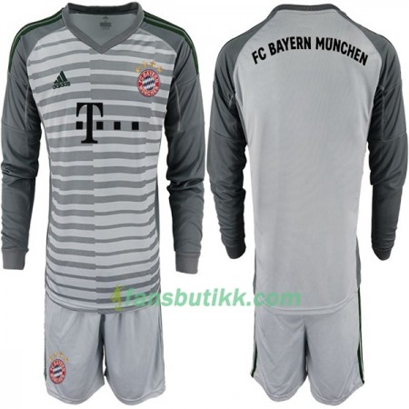 Fotballdrakt FC Bayern München Keeper Barn Hjemmetrøye 2018-2019 Langermet
